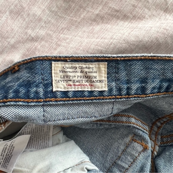 Levi’s 501 Skinny Jeans Distressed - Picture 6 of 12